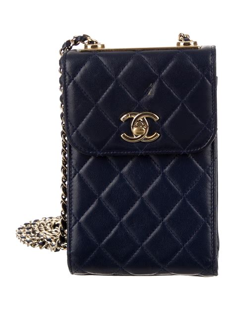 chanel bag phone plug|Chanel cell phone bag.